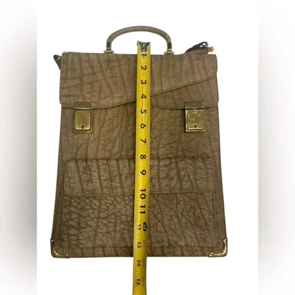 Lorenzi Genuine Buffalo Messenger/Shoulder Unisex Hand Bag